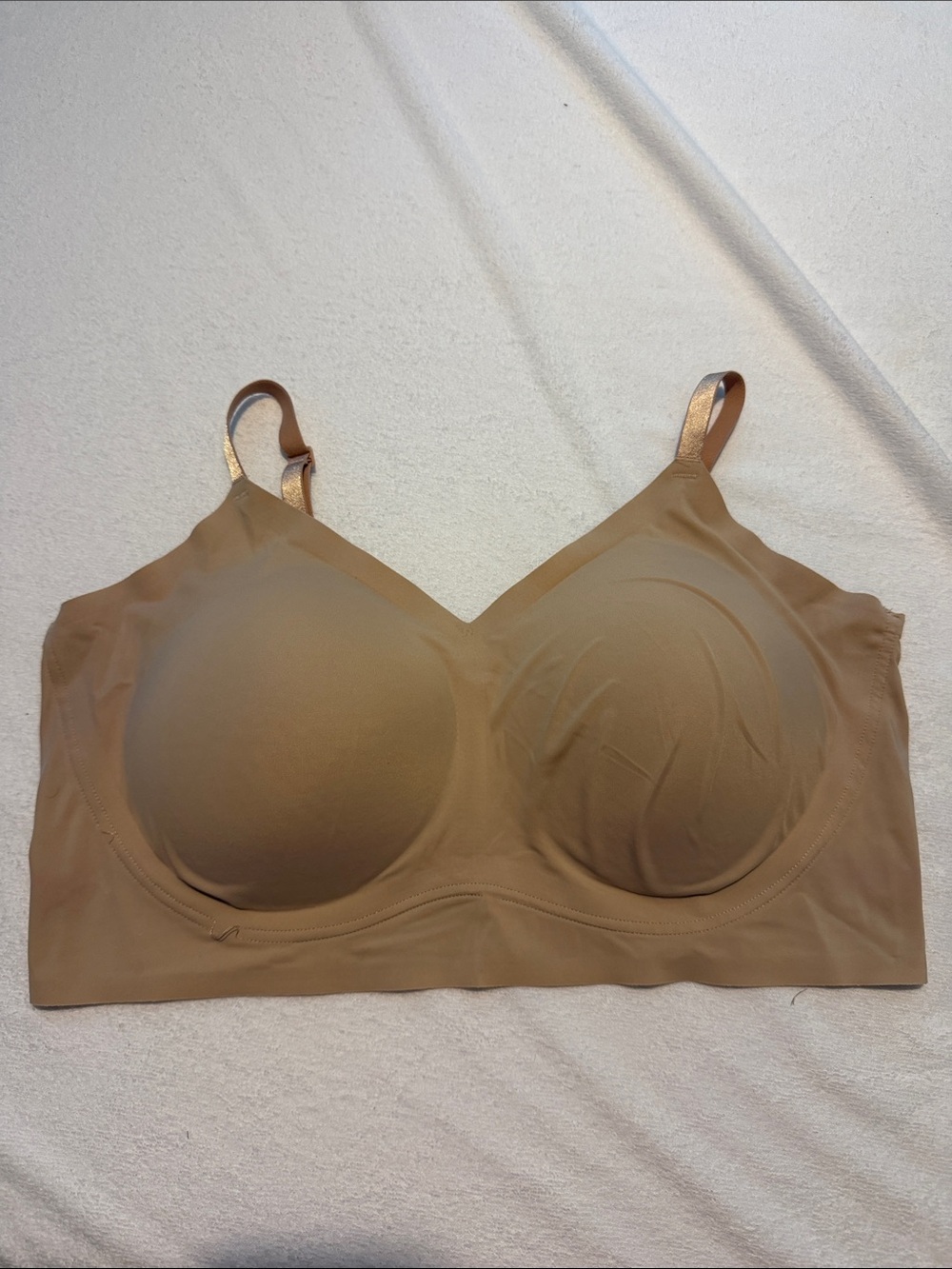 True & Co. Seamless Beige Nude Bra